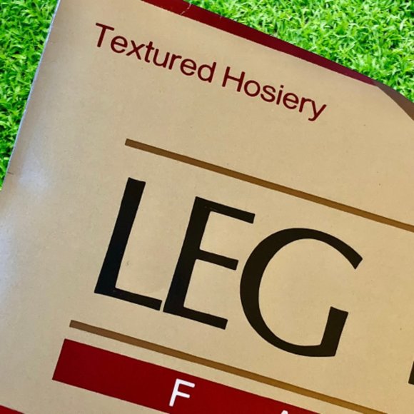 Leg Looks Fashion Vintage Control Top Pantyhose NAVY FLOWER DOT  2 PAIR - Picture 6 of 11